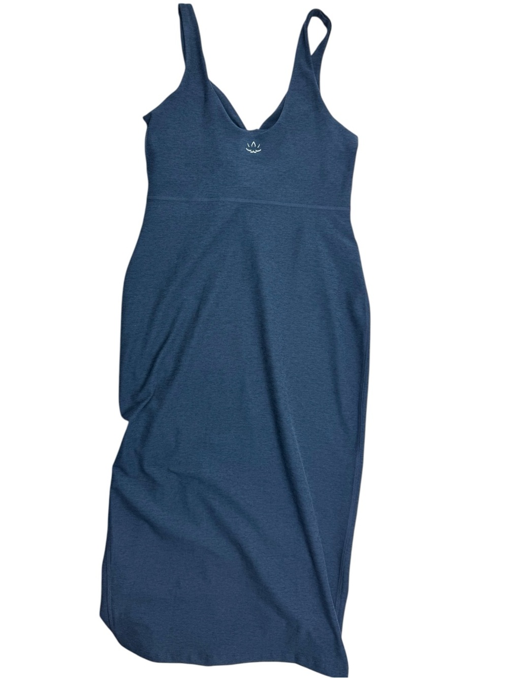 NWT Beyond Yoga Spacedye Inspire Midi Dress in Navy Medium - Picture 4 of 8